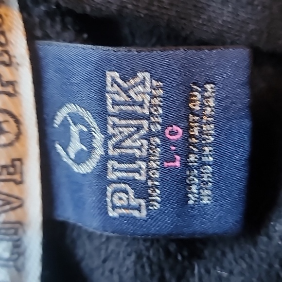 Rare HTF hooded zip-up sweatshirt with lots of bling! Size: L - Picture 10 of 11